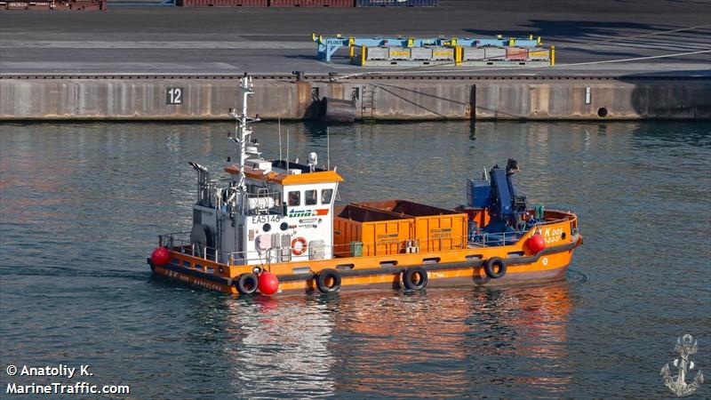 jak dos (Anti-polution) - IMO , MMSI 225987164, Call Sign EA5146 under the flag of Spain