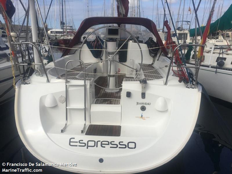 espresso () - IMO , MMSI 225991333 under the flag of Spain