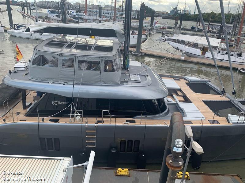 calma (Pleasure craft) - IMO , MMSI 225992683 under the flag of Spain