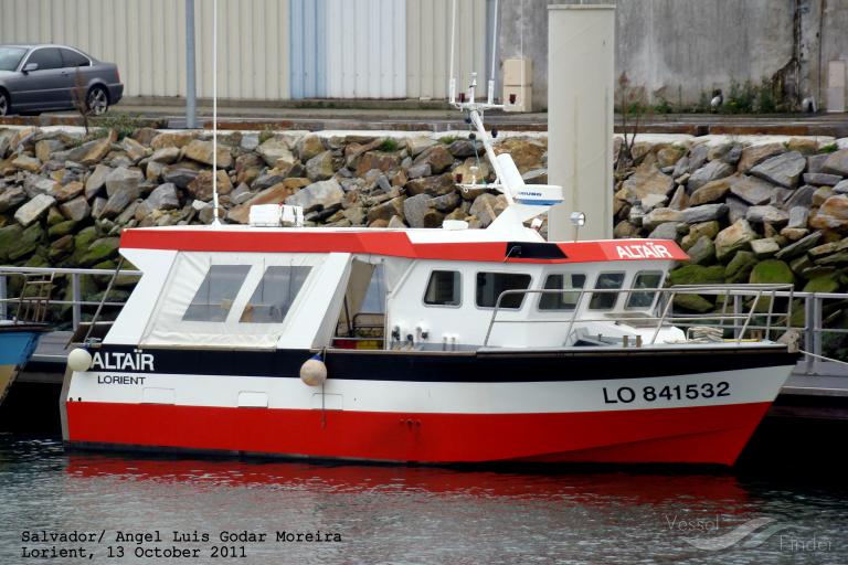 altair (Fishing vessel) - IMO , MMSI 227316510, Call Sign FQ2045 under the flag of France