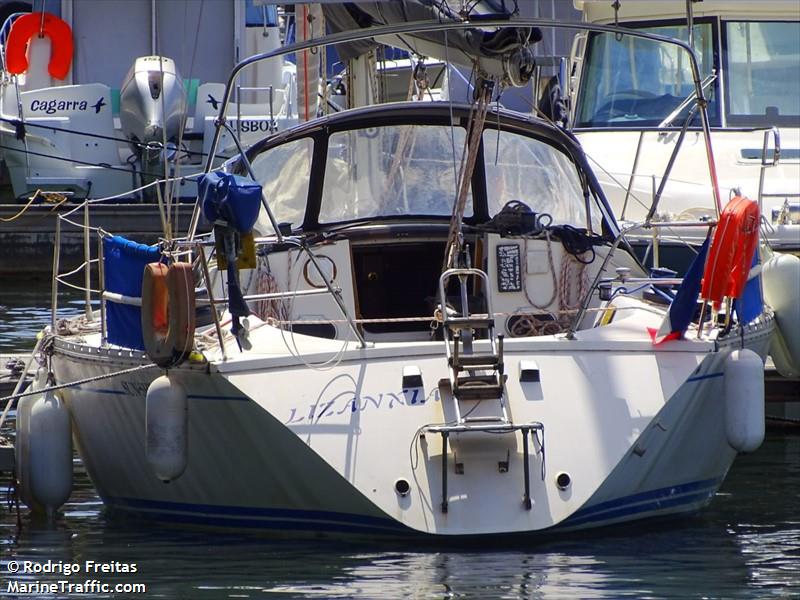 lizanxia (Sailing vessel) - IMO , MMSI 227471810, Call Sign FAE3945 under the flag of France