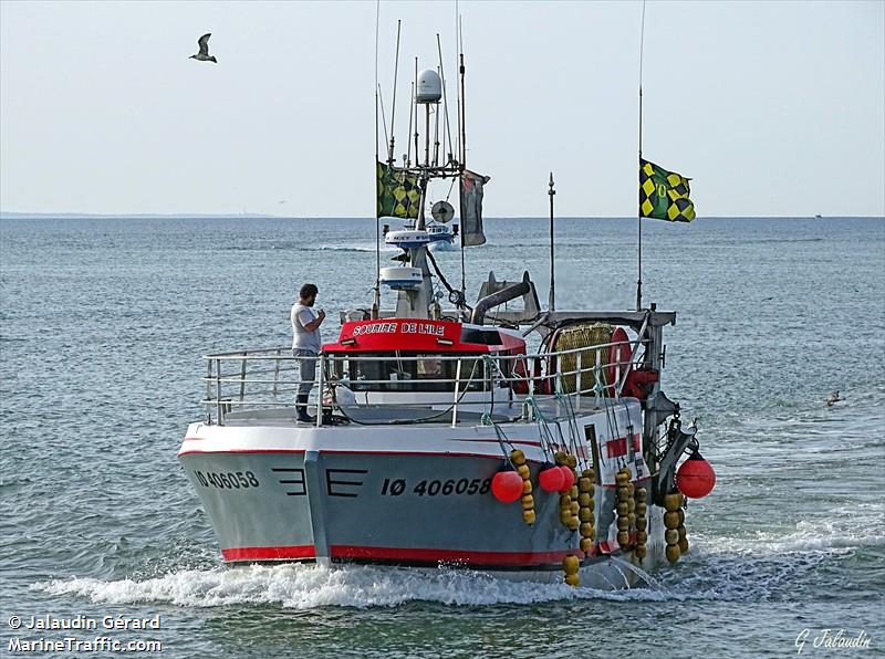 fv sourire de lile () - IMO , MMSI 227625350 under the flag of France