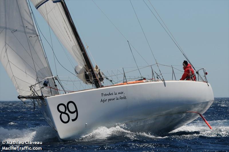 ajt solo sailor (Sailing vessel) - IMO , MMSI 227908760, Call Sign FIFC under the flag of France