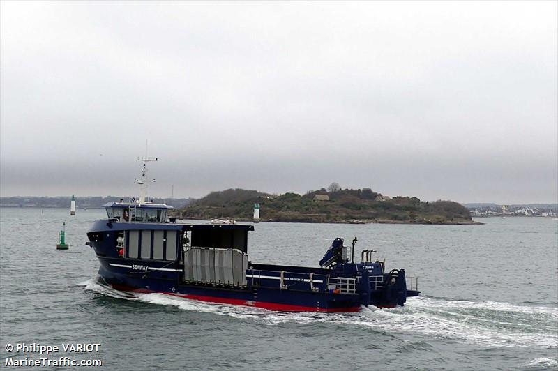 quehan (Cargo ship) - IMO , MMSI 227981280, Call Sign FAG8688 under the flag of France