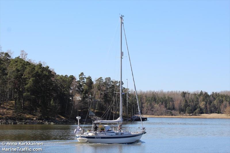 betula (Sailing vessel) - IMO , MMSI 230141050, Call Sign OH8040 under the flag of Finland
