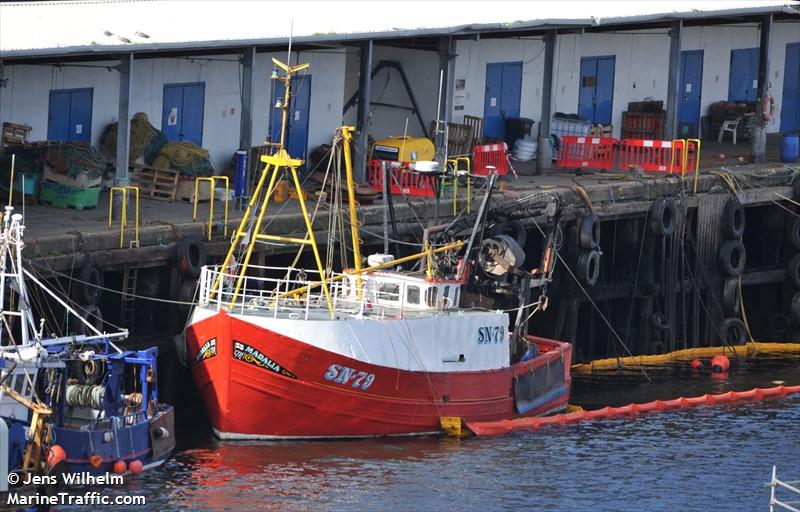 madalia (Fishing vessel) - IMO , MMSI 232016894, Call Sign MKEQ under the flag of United Kingdom (UK)
