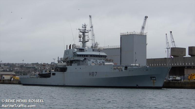 hms echo () - IMO 9234018, MMSI 232640000, Call Sign GAAC under the flag of United Kingdom (UK)