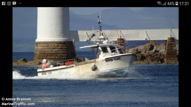 jamiain brd 120 (Fishing vessel) - IMO , MMSI 235051891, Call Sign MOTJ under the flag of United Kingdom (UK)