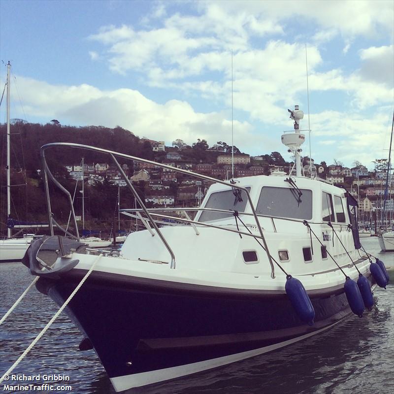 bruiser (Pleasure craft) - IMO , MMSI 235084459, Call Sign 2EES4 under the flag of United Kingdom (UK)