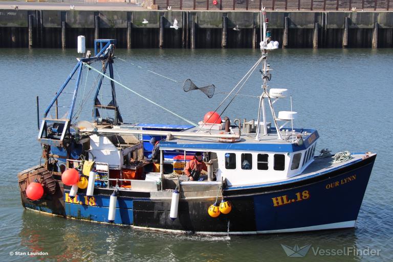 our lynn hl18 (Fishing vessel) - IMO , MMSI 235097102, Call Sign 2GGD4 under the flag of United Kingdom (UK)