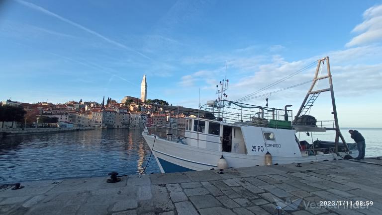 tornado (Fishing vessel) - IMO , MMSI 238027940, Call Sign 9A2297 under the flag of Croatia