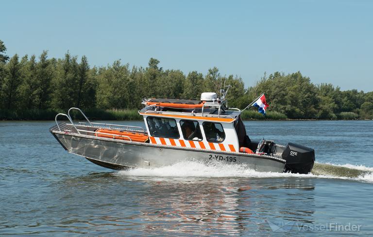safetyboat 4 (Dredging or UW ops) - IMO , MMSI 244181786, Call Sign PI6405 under the flag of Netherlands