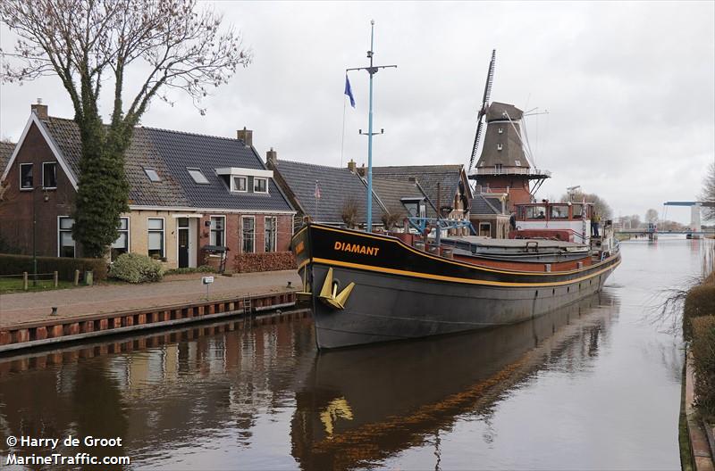 diamant () - IMO , MMSI 244710992, Call Sign PB9002 under the flag of Netherlands