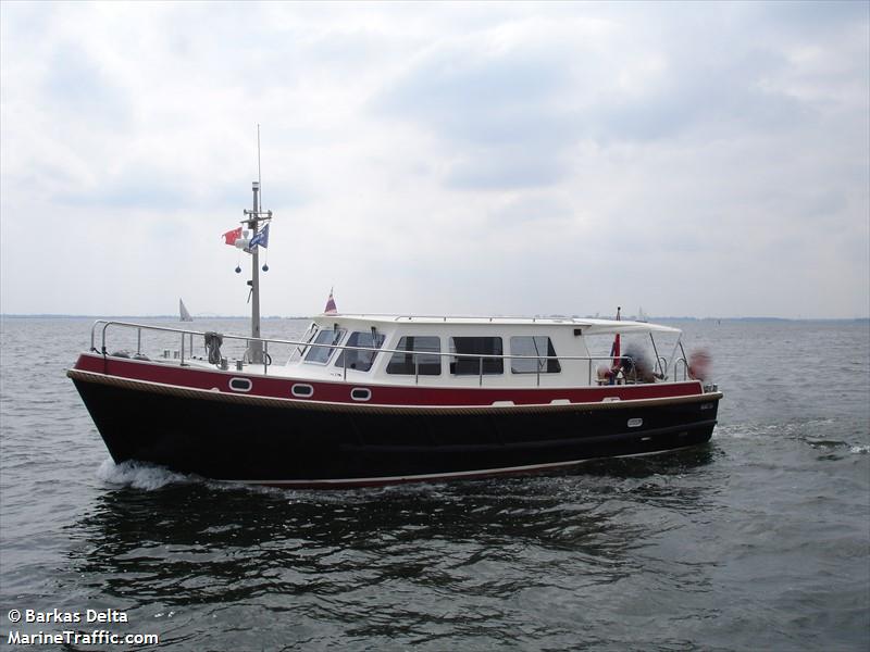 delta (Pleasure craft) - IMO , MMSI 244860264, Call Sign PG3958 under the flag of Netherlands