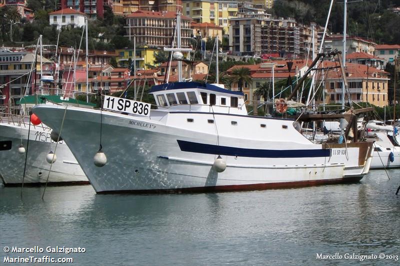 michele 1 p (Fishing vessel) - IMO , MMSI 247045770, Call Sign IQXT under the flag of Italy