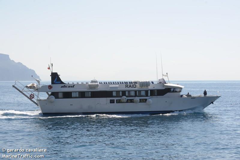 raid (Passenger ship) - IMO , MMSI 247111100, Call Sign IYAB under the flag of Italy