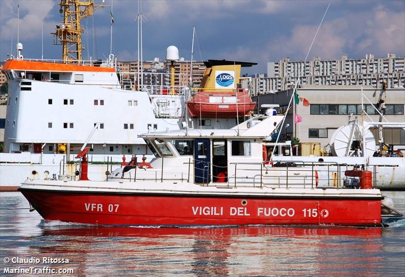vf r07 (Law enforcment) - IMO , MMSI 247175700, Call Sign IFNK2 under the flag of Italy