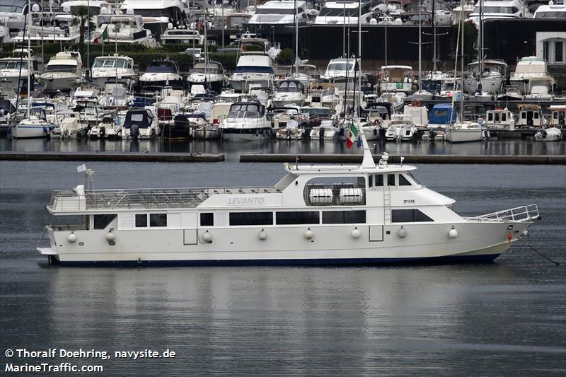 levanto (Passenger ship) - IMO , MMSI 247342900, Call Sign INGS2 under the flag of Italy