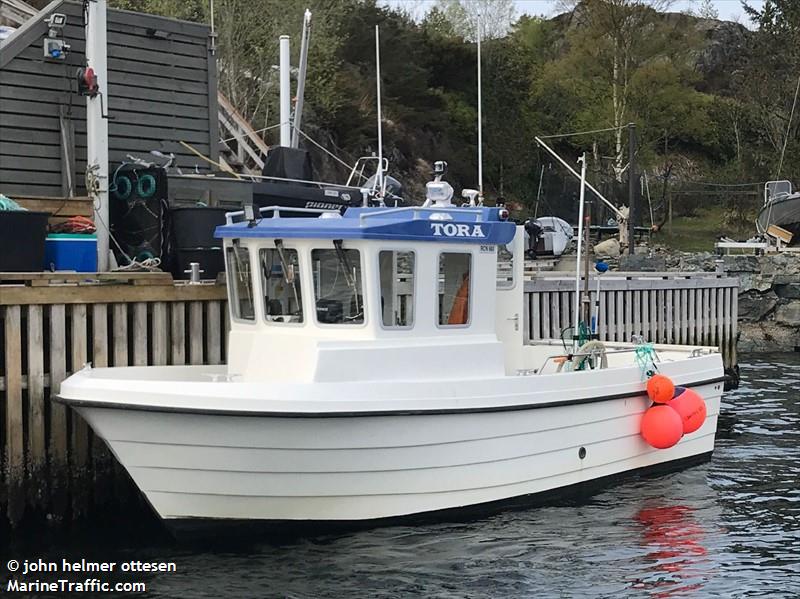 tora (Pleasure craft) - IMO , MMSI 257067010, Call Sign LD3034 under the flag of Norway