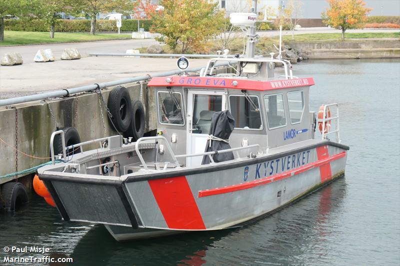 gro eva (Passenger ship) - IMO , MMSI 257538800, Call Sign LF5462 under the flag of Norway