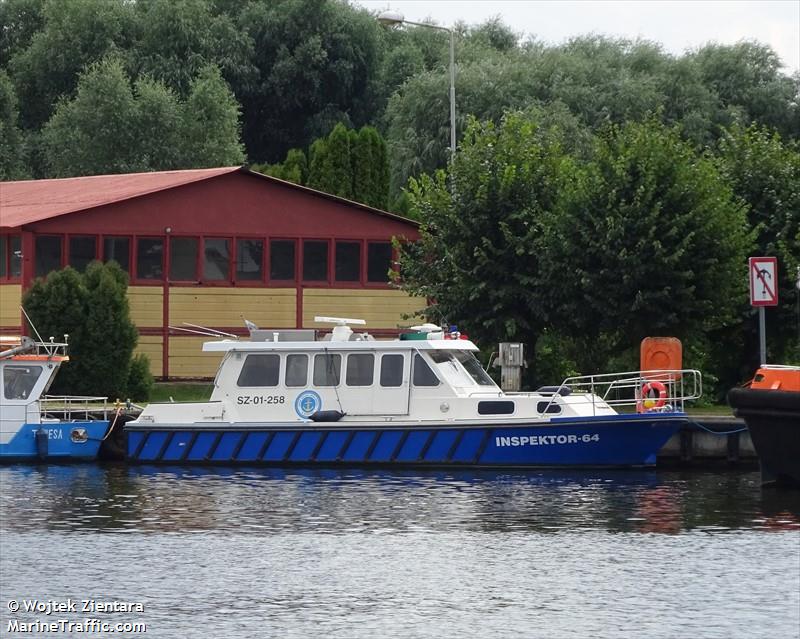 inspektor 64 (Other type) - IMO , MMSI 261183800, Call Sign SR3800 under the flag of Poland