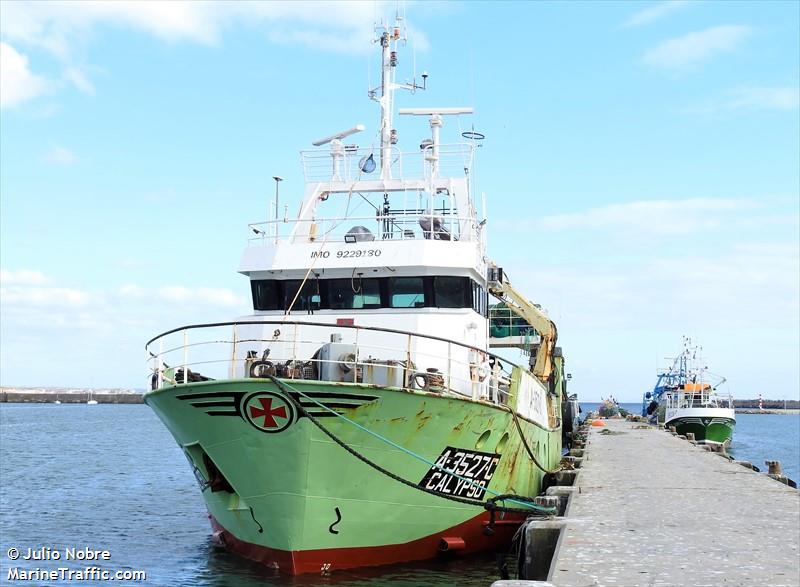 calypso (Fishing vessel) - IMO , MMSI 263405240, Call Sign CUFD3 under the flag of Portugal