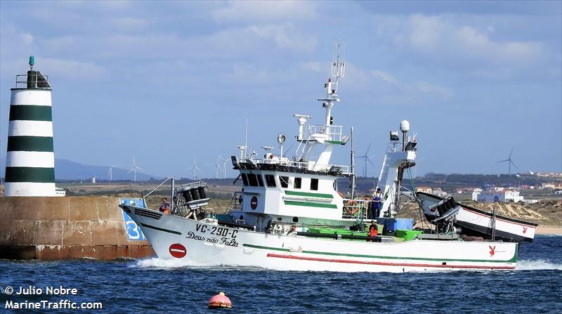 deus nao falta (Fishing vessel) - IMO , MMSI 263422970, Call Sign CUET3 under the flag of Portugal