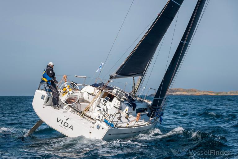 vida singlehanded (Sailing vessel) - IMO , MMSI 265719620, Call Sign SE5176 under the flag of Sweden