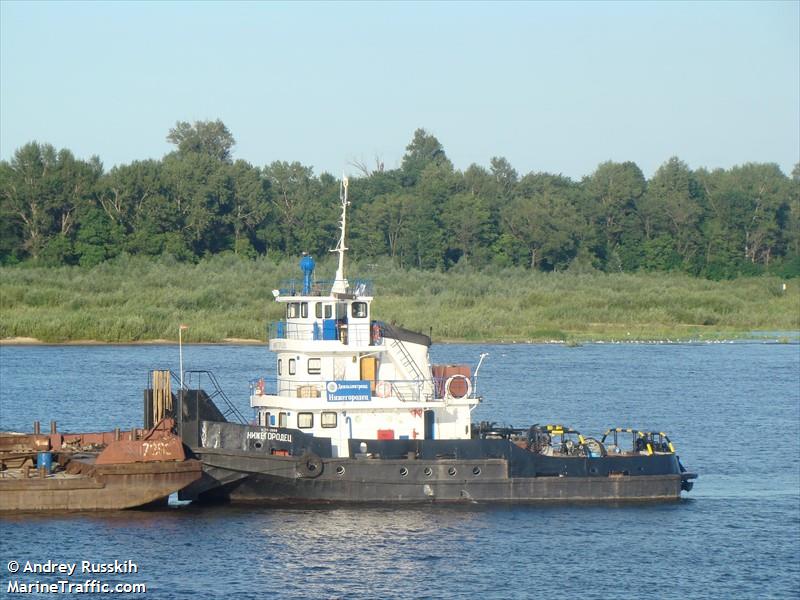 nezhegorodec (Towing vessel) - IMO , MMSI 273374180, Call Sign NN under the flag of Russia