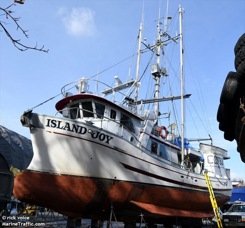 island joy (Fishing vessel) - IMO , MMSI 316002718, Call Sign CZ4827 under the flag of Canada