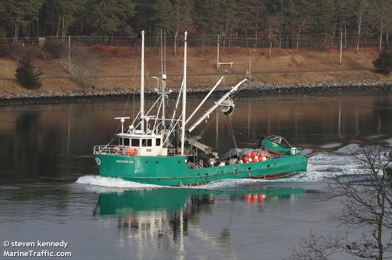 western sea (Fishing vessel) - IMO , MMSI 338233672, Call Sign NONE under the flag of USA