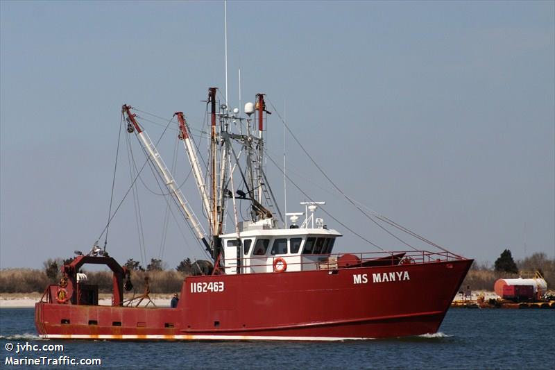 ms manya (Fishing vessel) - IMO , MMSI 366991820, Call Sign WDC2359 under the flag of United States (USA)