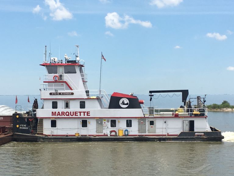 steve richoux (Tug) - IMO 8992613, MMSI 366998110, Call Sign WDC2820 under the flag of United States (USA)