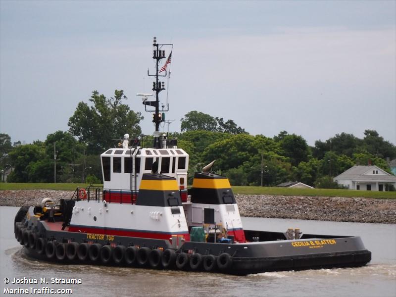 cecilia b slatten (Tug) - IMO 8964757, MMSI 367007110, Call Sign WDC3386 under the flag of United States (USA)