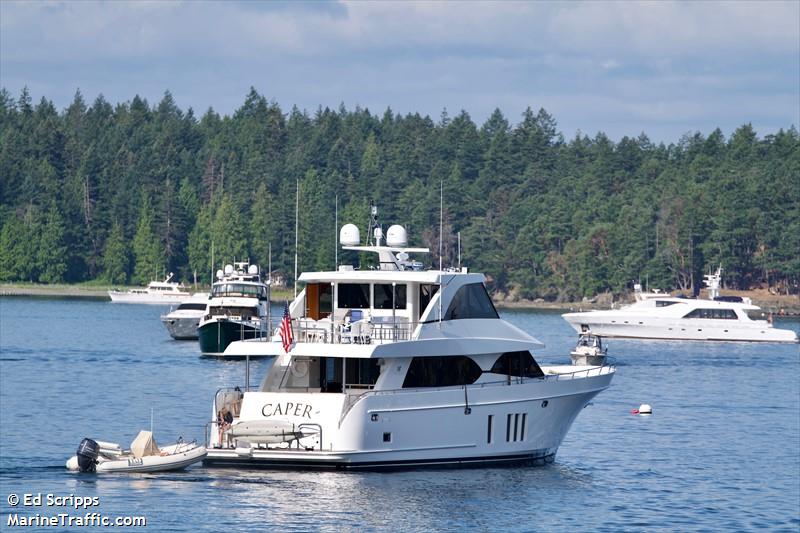 caper (Pleasure craft) - IMO , MMSI 367648570, Call Sign WDH7480 under the flag of United States (USA)