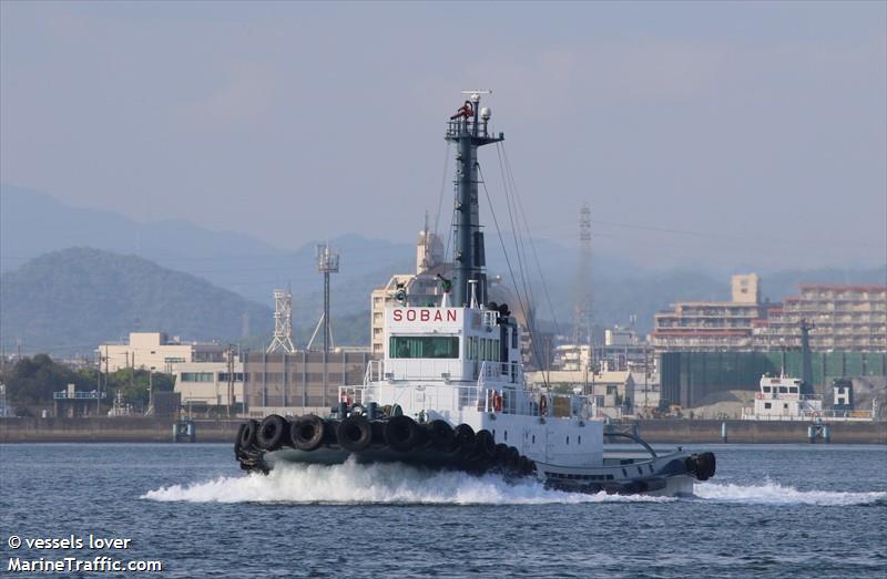 soban maru (Tug) - IMO , MMSI 431002481, Call Sign JD3190 under the flag of Japan