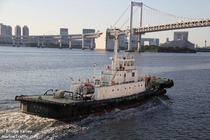tokyo maru (Tug) - IMO , MMSI 431100997, Call Sign JG5666 under the flag of Japan