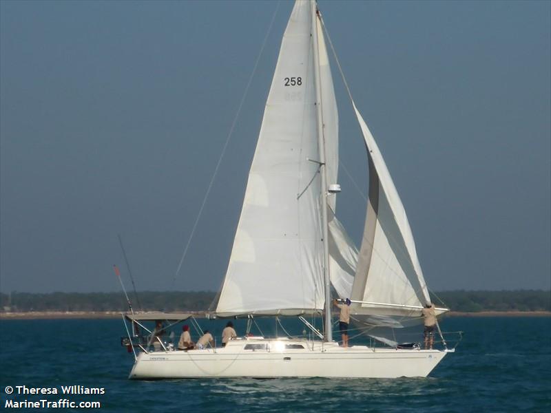evolution nt (Sailing vessel) - IMO , MMSI 503546900, Call Sign VJD3666 under the flag of Australia