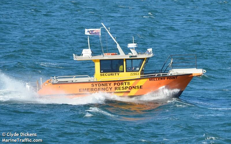 millers point (Pleasure craft) - IMO , MMSI 503650900 under the flag of Australia