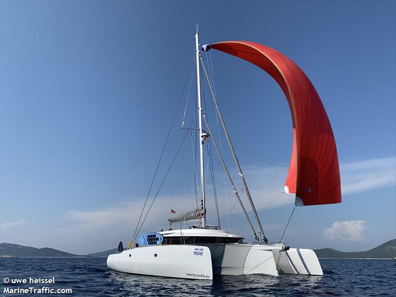 mizar (Sailing vessel) - IMO , MMSI 211248720 under the flag of Germany