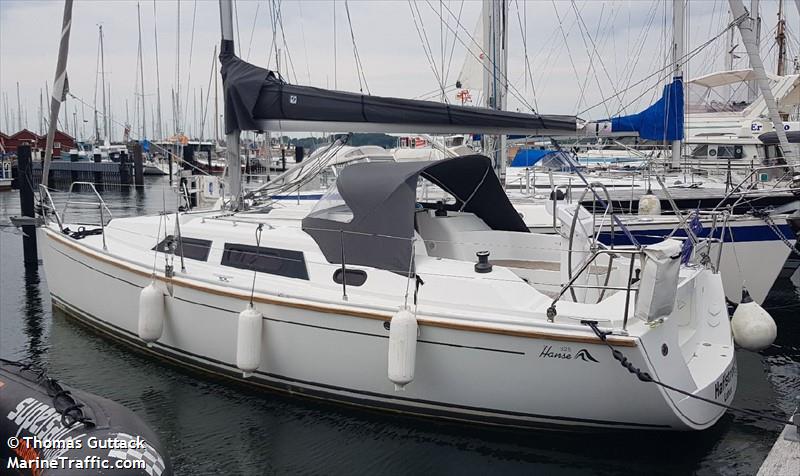haffstrom (Sailing vessel) - IMO , MMSI 211567520, Call Sign DB7140 under the flag of Germany