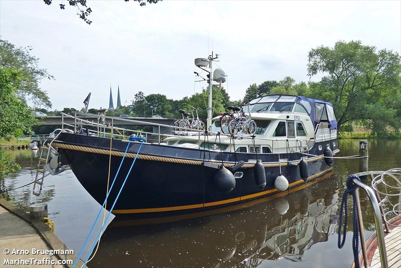 ergi (Pleasure craft) - IMO , MMSI 211624200, Call Sign DB7832 under the flag of Germany