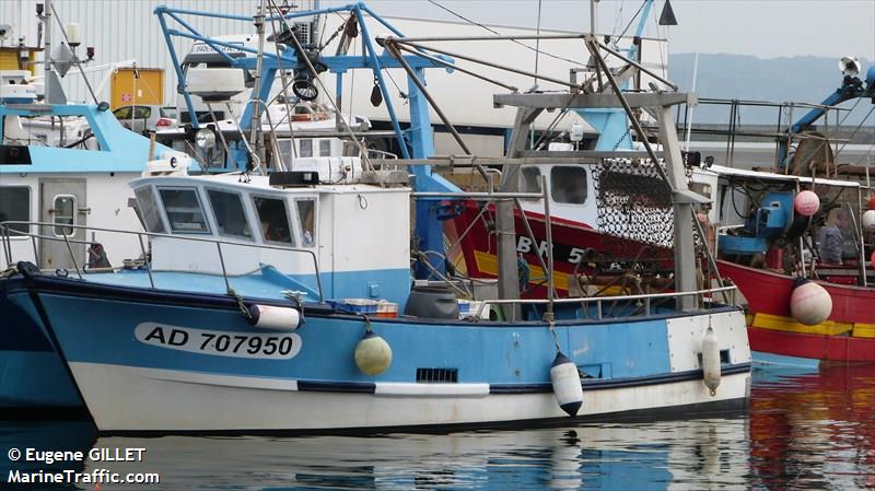 fv avenir du mousse (Fishing vessel) - IMO , MMSI 227127200, Call Sign FGSO under the flag of France