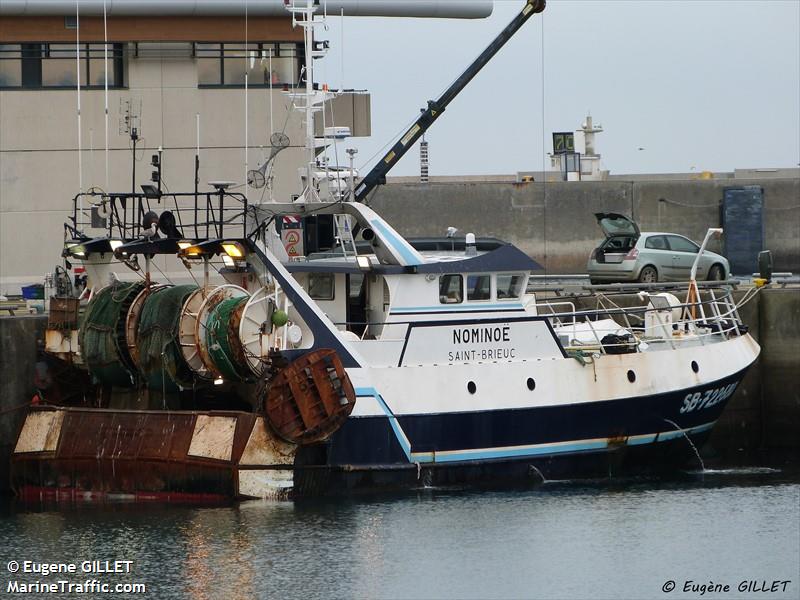 nominoe (Sailing vessel) - IMO , MMSI 227156580, Call Sign FAA7876 under the flag of France