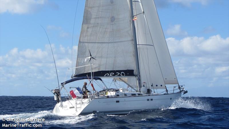 orzo (Sailing vessel) - IMO , MMSI 227654060 under the flag of France