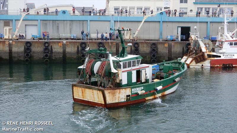 berenice (Fishing vessel) - IMO , MMSI 228118700, Call Sign FORK under the flag of France
