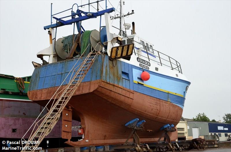 fv abraden (Fishing vessel) - IMO , MMSI 228226000, Call Sign FGRQ under the flag of France