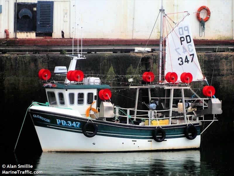 glenugie (Fishing vessel) - IMO , MMSI 232015890, Call Sign MDFA8 under the flag of United Kingdom (UK)