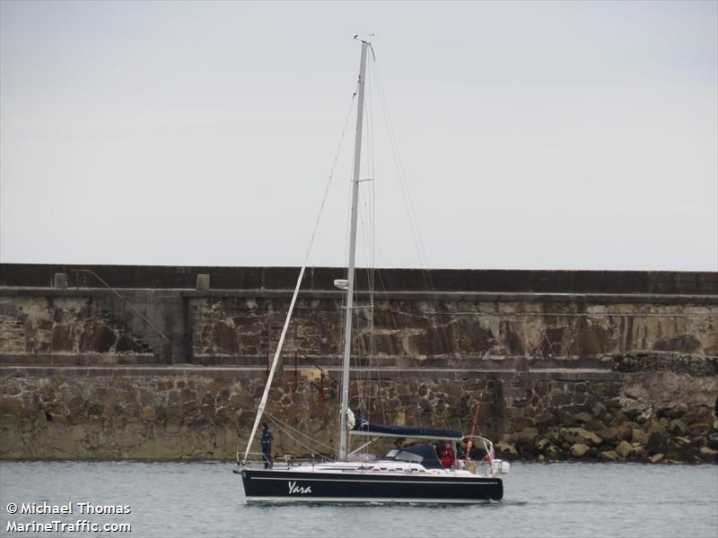 yara (Sailing vessel) - IMO , MMSI 235105999 under the flag of United Kingdom (UK)