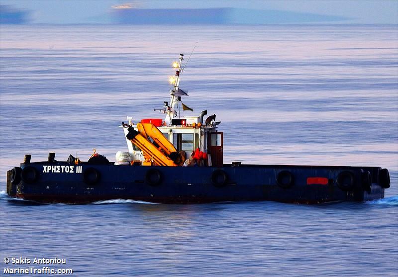 christos iii (Port tender) - IMO , MMSI 237082700, Call Sign SV6301 under the flag of Greece